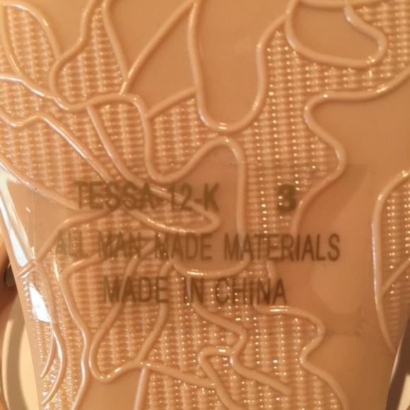 Cherish girls beaded pearl flip flops - Picture 5 of 5